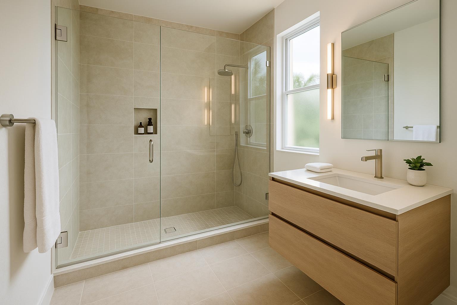Bathroom Renovation service by Monument Building Contractors